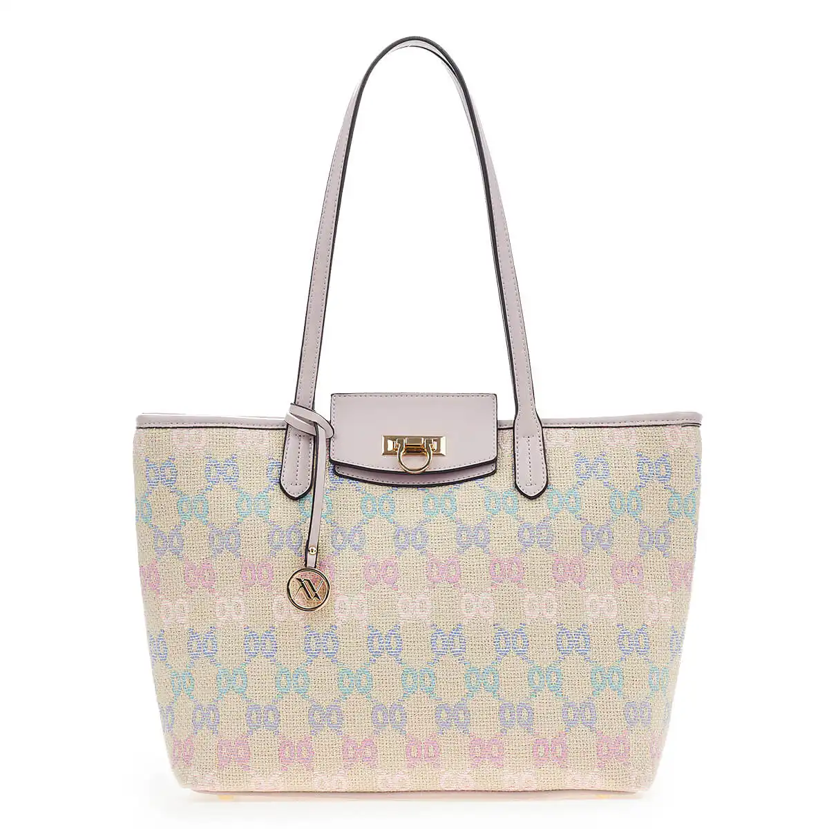 Verde Γυναικεία Τσάντα Ώμου 16-6915 Μπλέ