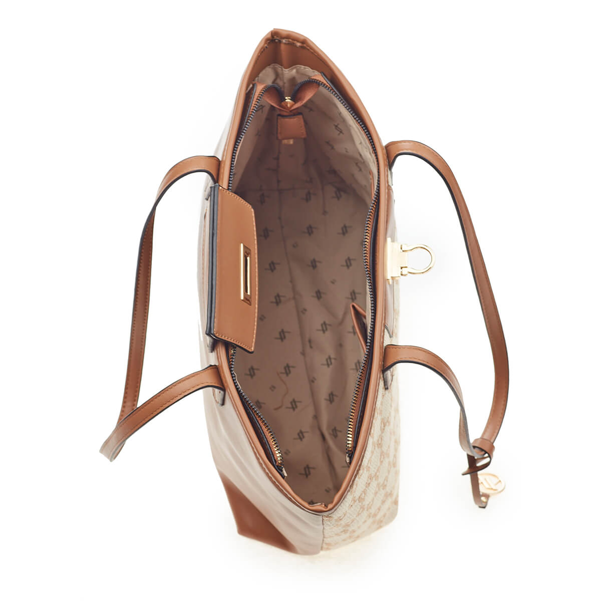 Verde Γυναικεία Τσάντα Ώμου 16-6915 Μπλέ