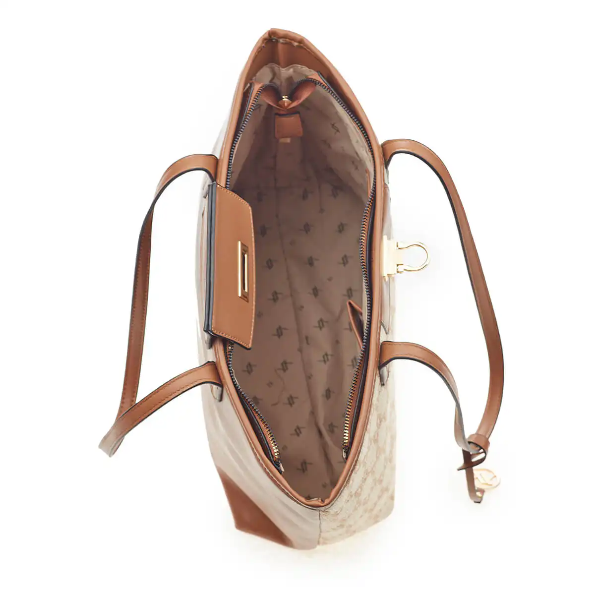 Verde Γυναικεία Τσάντα Ώμου 16-6915 Μπλέ