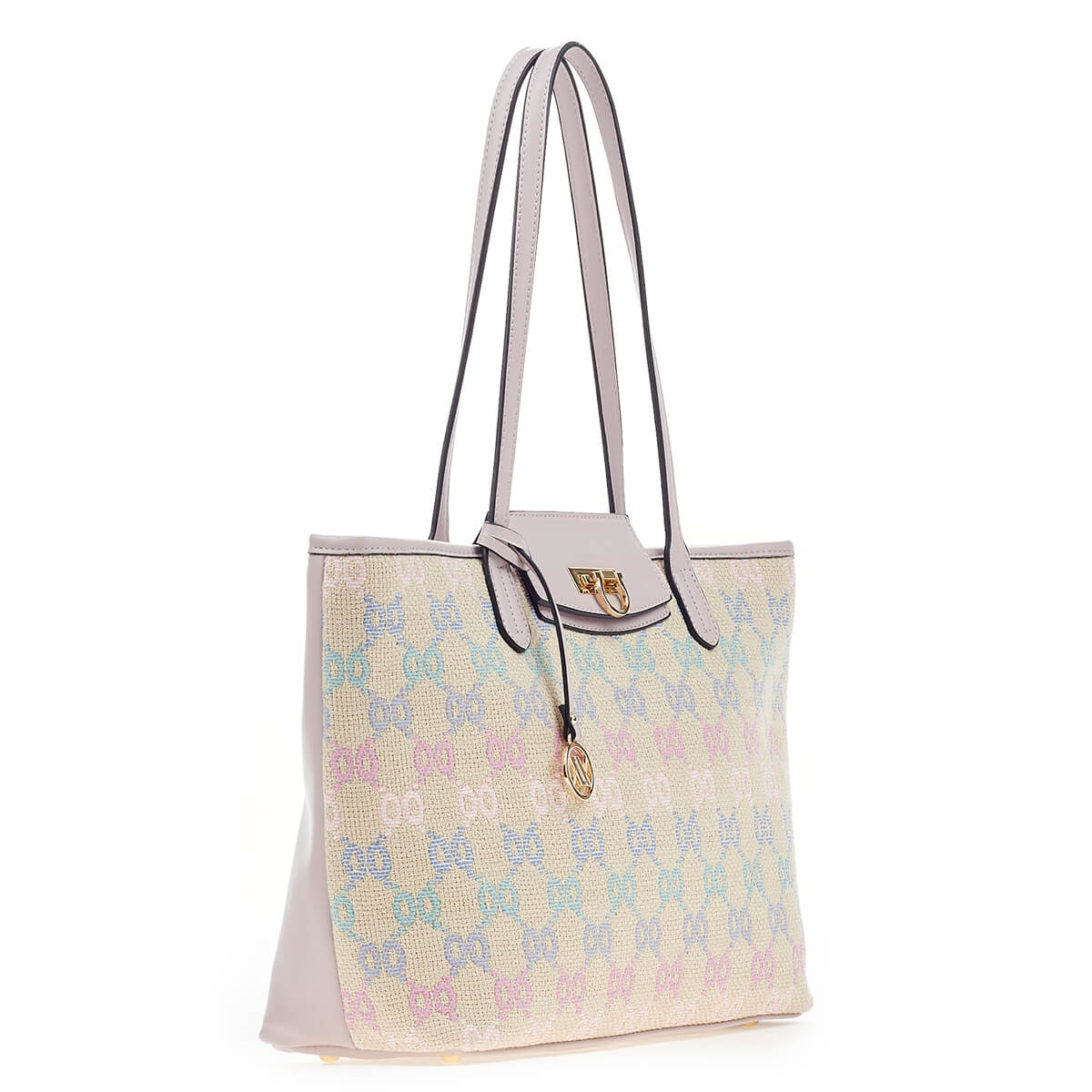 Verde Γυναικεία Τσάντα Ώμου 16-6915 Μπλέ