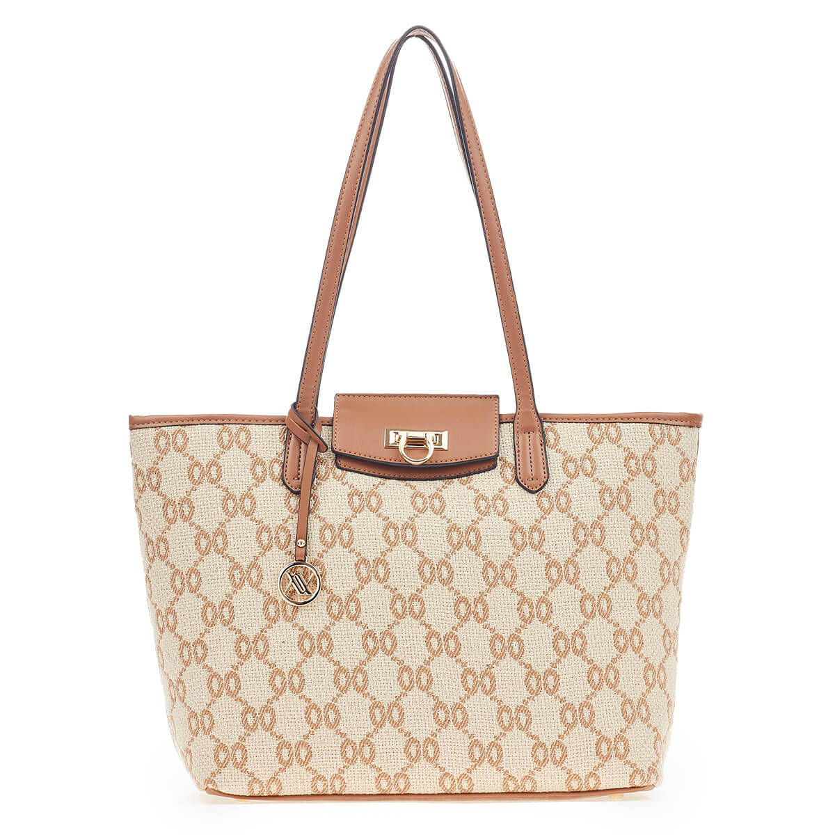 Verde Γυναικεία Τσάντα Ώμου 16-6915 Μπλέ