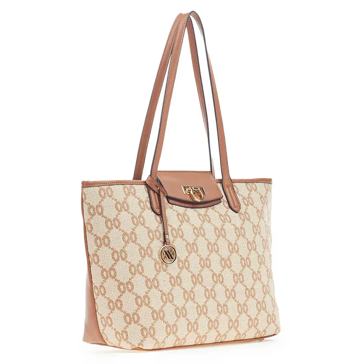 Verde Γυναικεία Τσάντα Ώμου 16-6915 Μπλέ