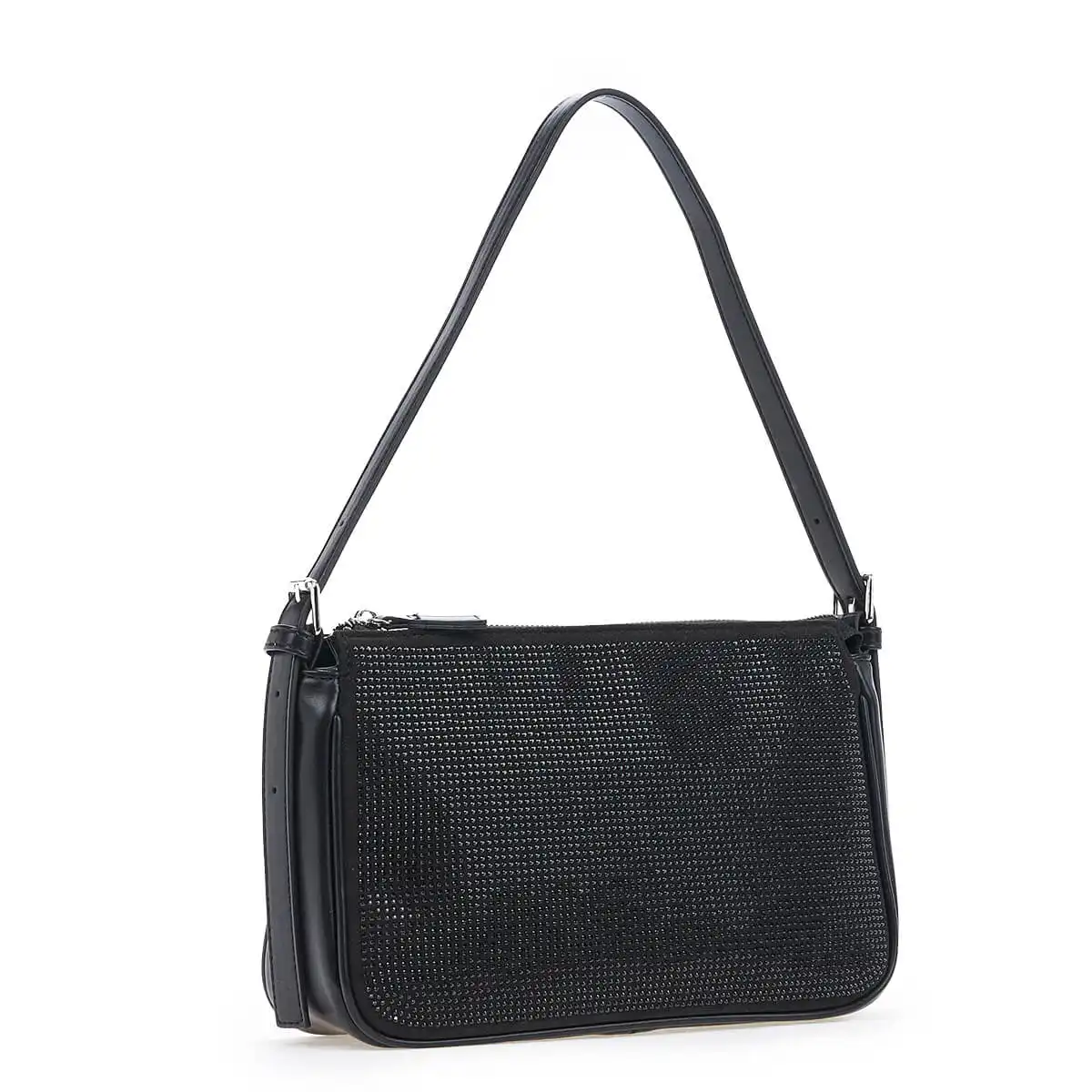 Verde Γυναικεία Τσάντα Ώμου 16-6930 Φούξια