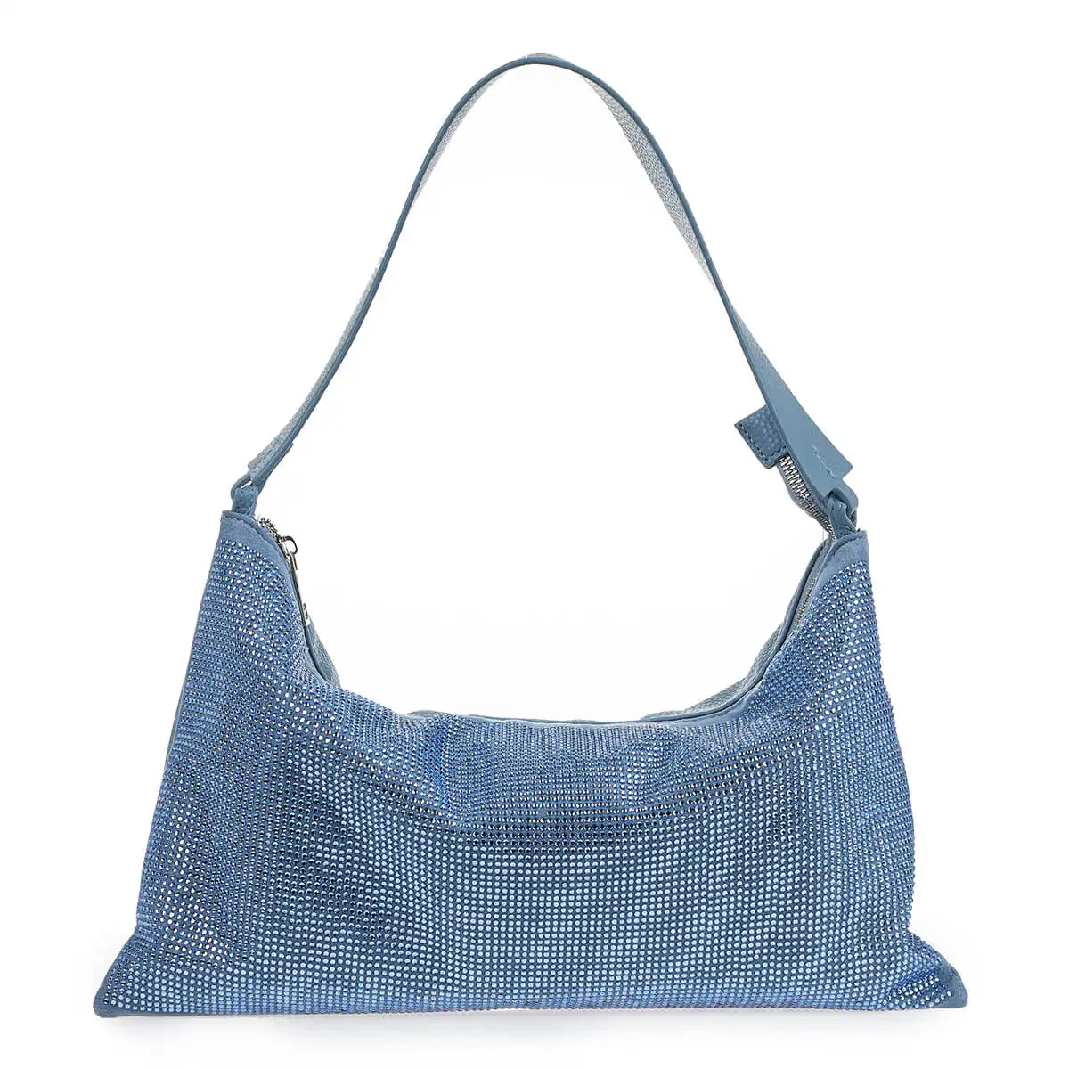 Verde Γυναικεία Τσάντα Ώμου 16-6931 Μπλέ