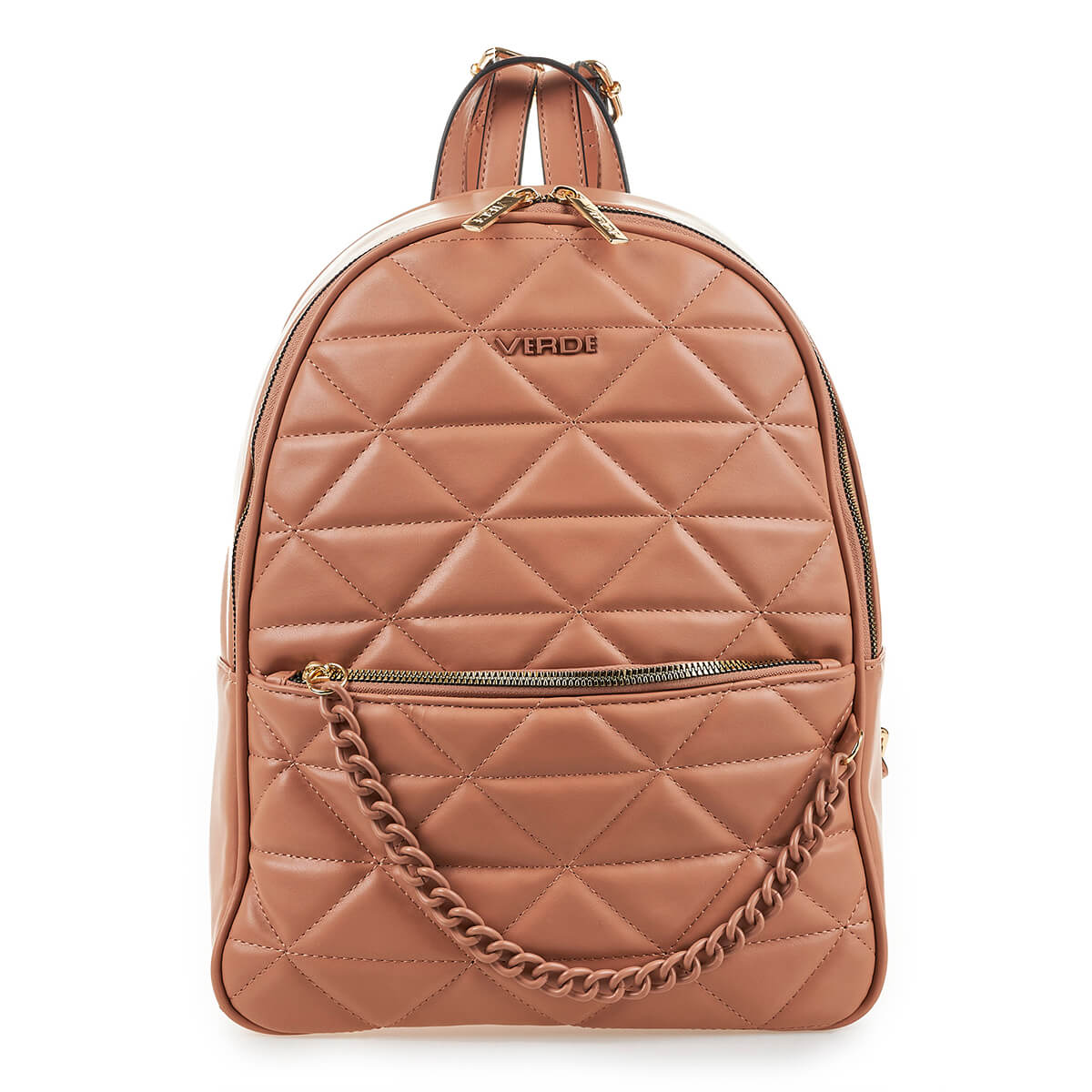 Verde Γυναικείο Σακίδιο Πλάτης 16-6948 Φυσικό Ρόζ