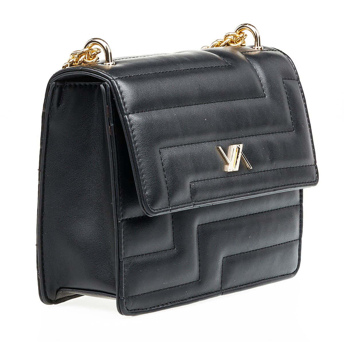 Verde Γυναικεία Τσάντα Ώμου 16-6967 Μαύρο