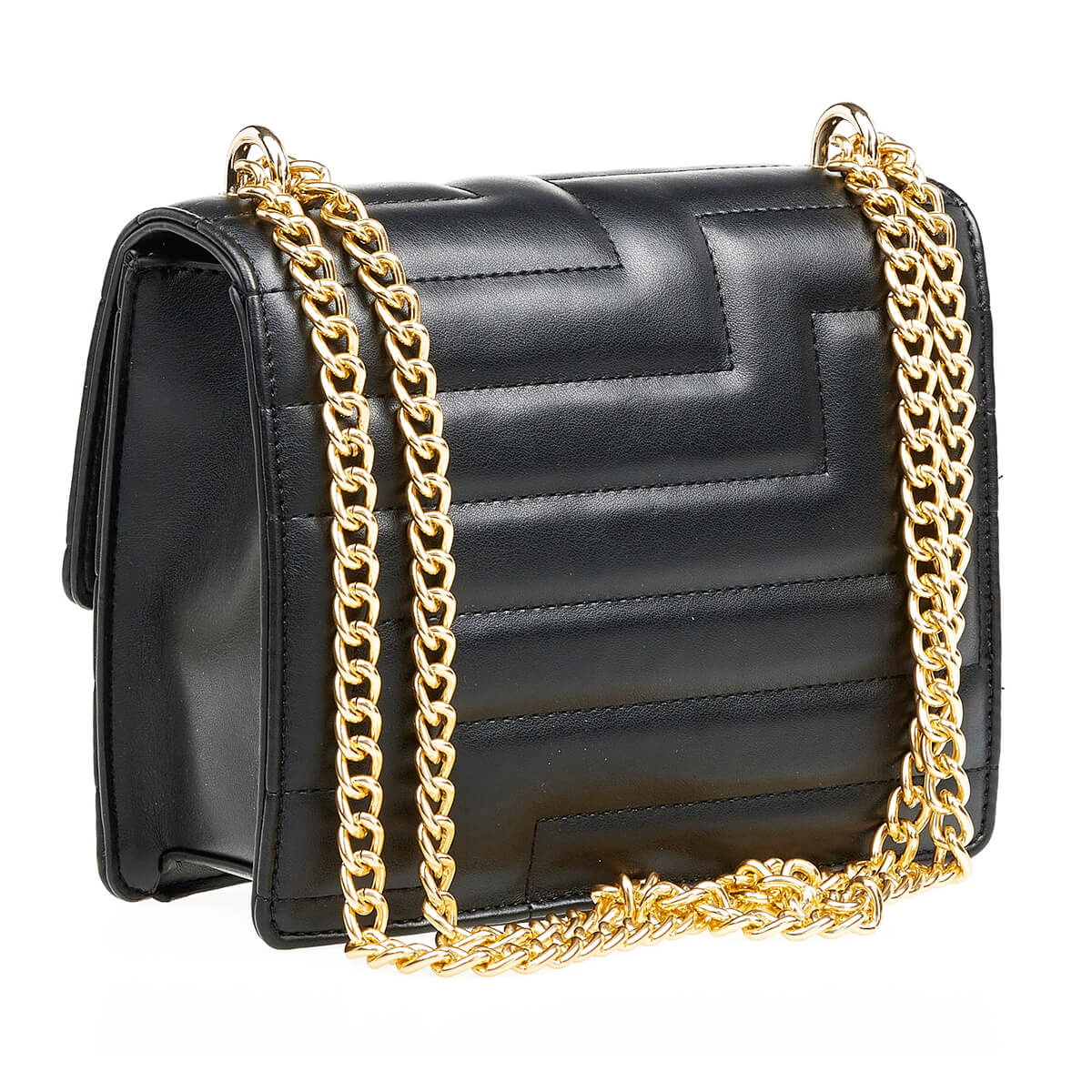 Verde Γυναικεία Τσάντα Ώμου 16-6967 Μαύρο