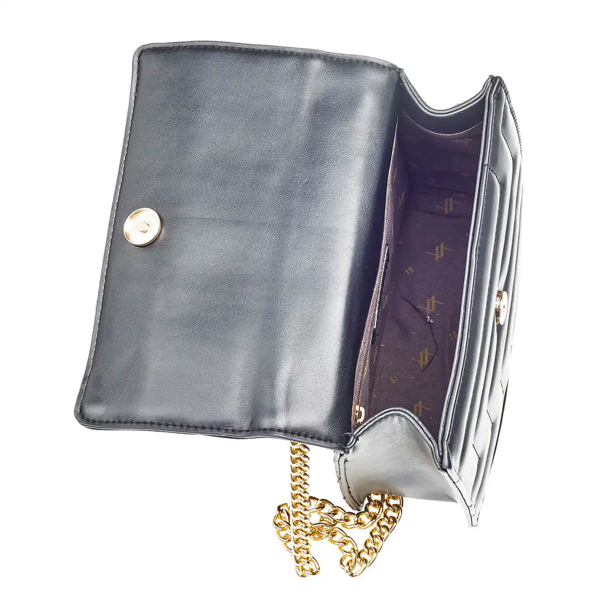 Verde Γυναικεία Τσάντα Ώμου 16-6967 Μαύρο