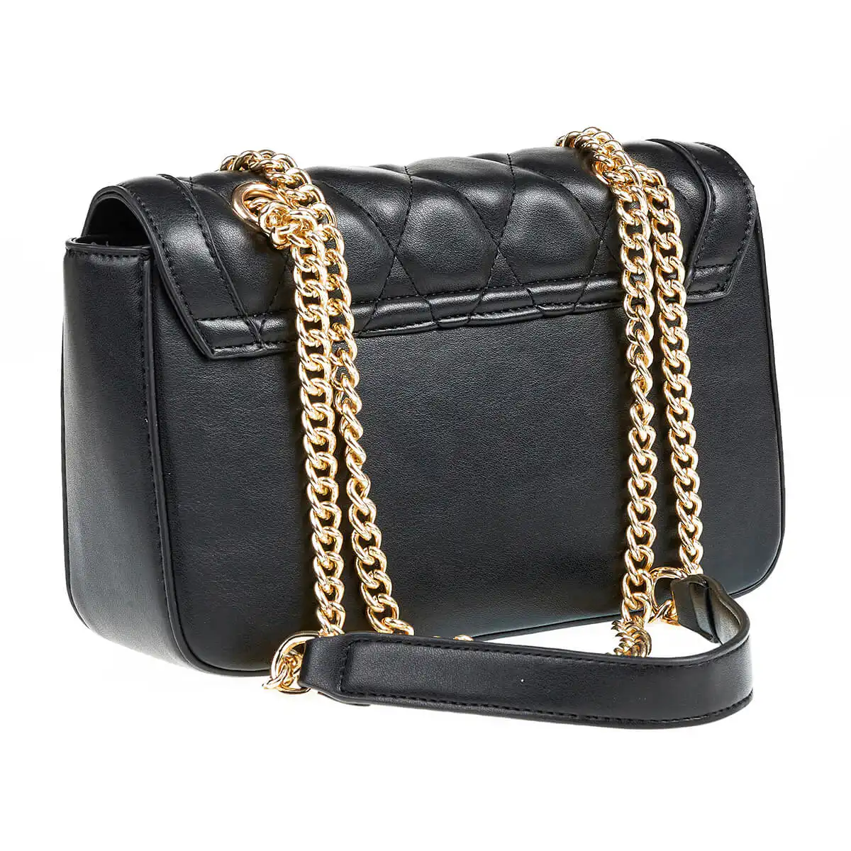 Verde Γυναικεία Τσάντα Ώμου 16-6969 Μαύρο