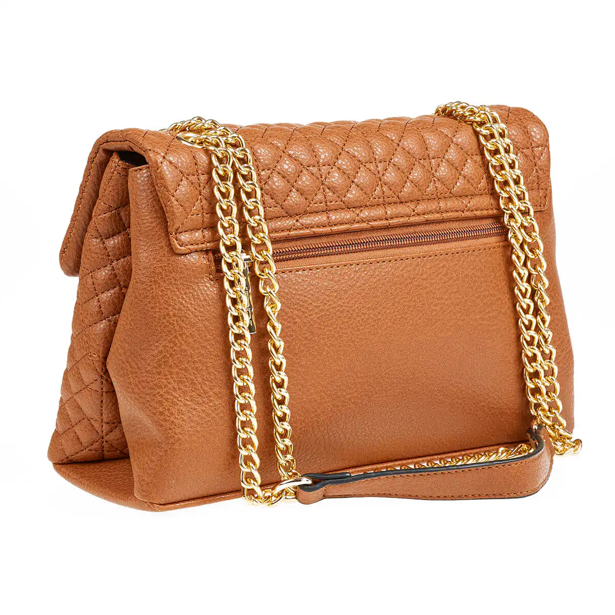 Verde Γυναικεία Τσάντα Ώμου 16-6985 Καμηλό