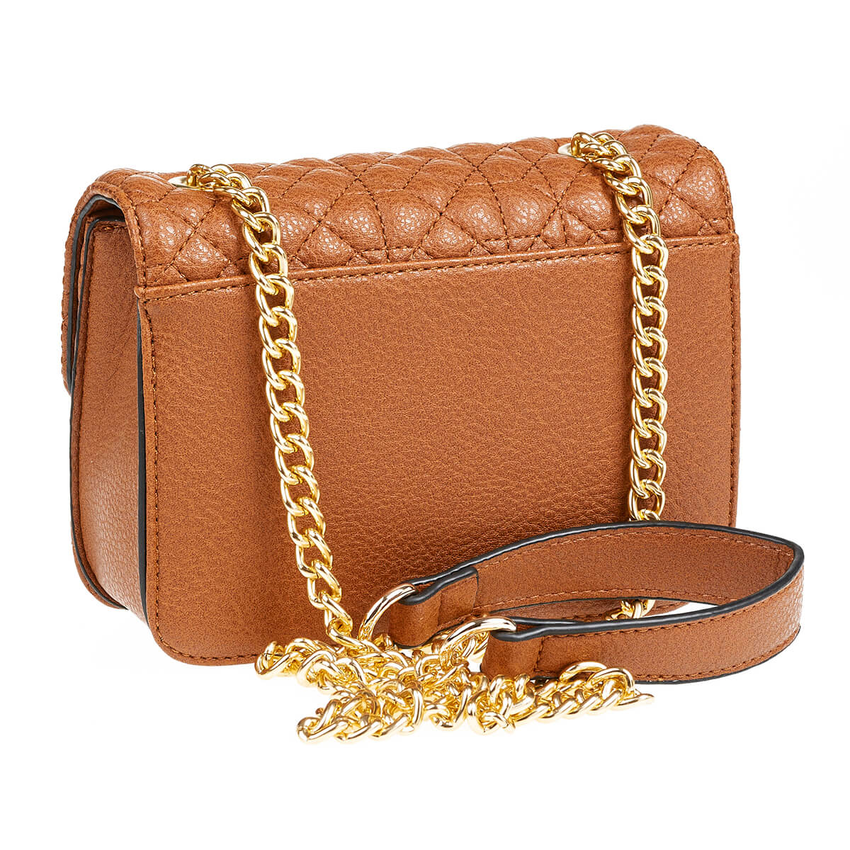 Verde Γυναικεία Τσάντα Χιαστί 16-6986 Καμηλό