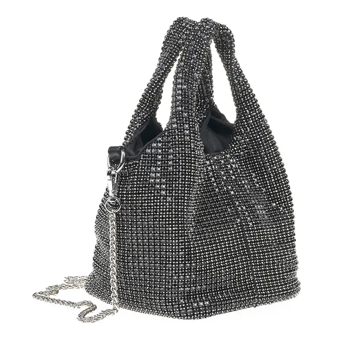 Verde Γυναικεία Τσάντα Χιαστί 16-6992 Μαύρο