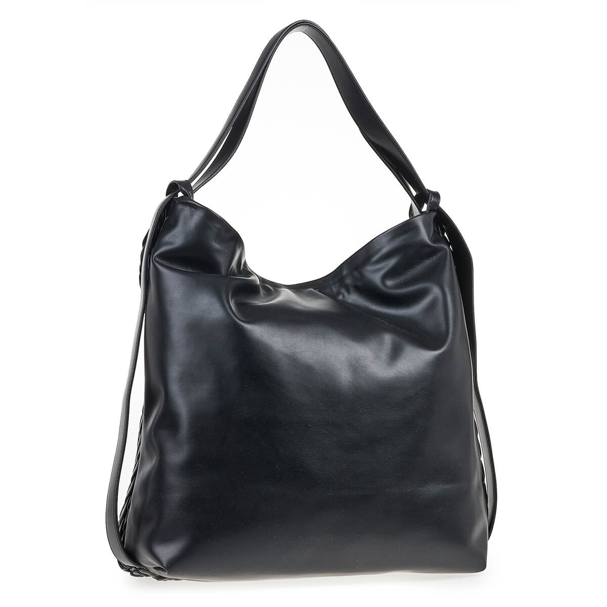 Verde Γυναικεία Τσάντα Ώμου 16-7004 Μαύρο