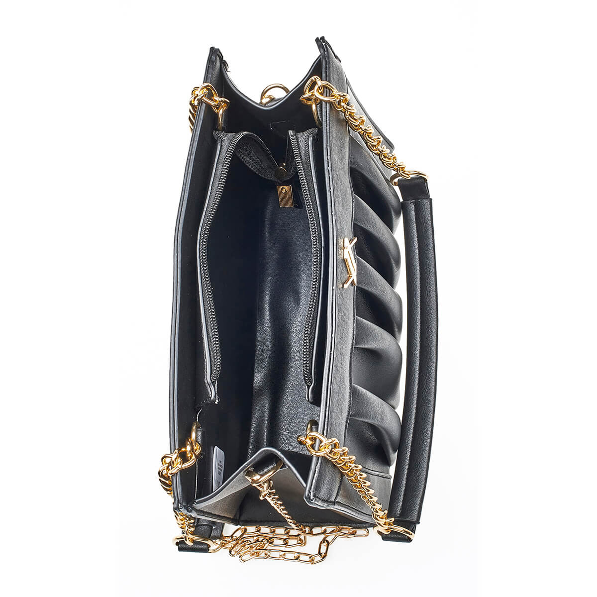 Verde Γυναικεία Τσάντα Ώμου 16-7019 Μαύρο