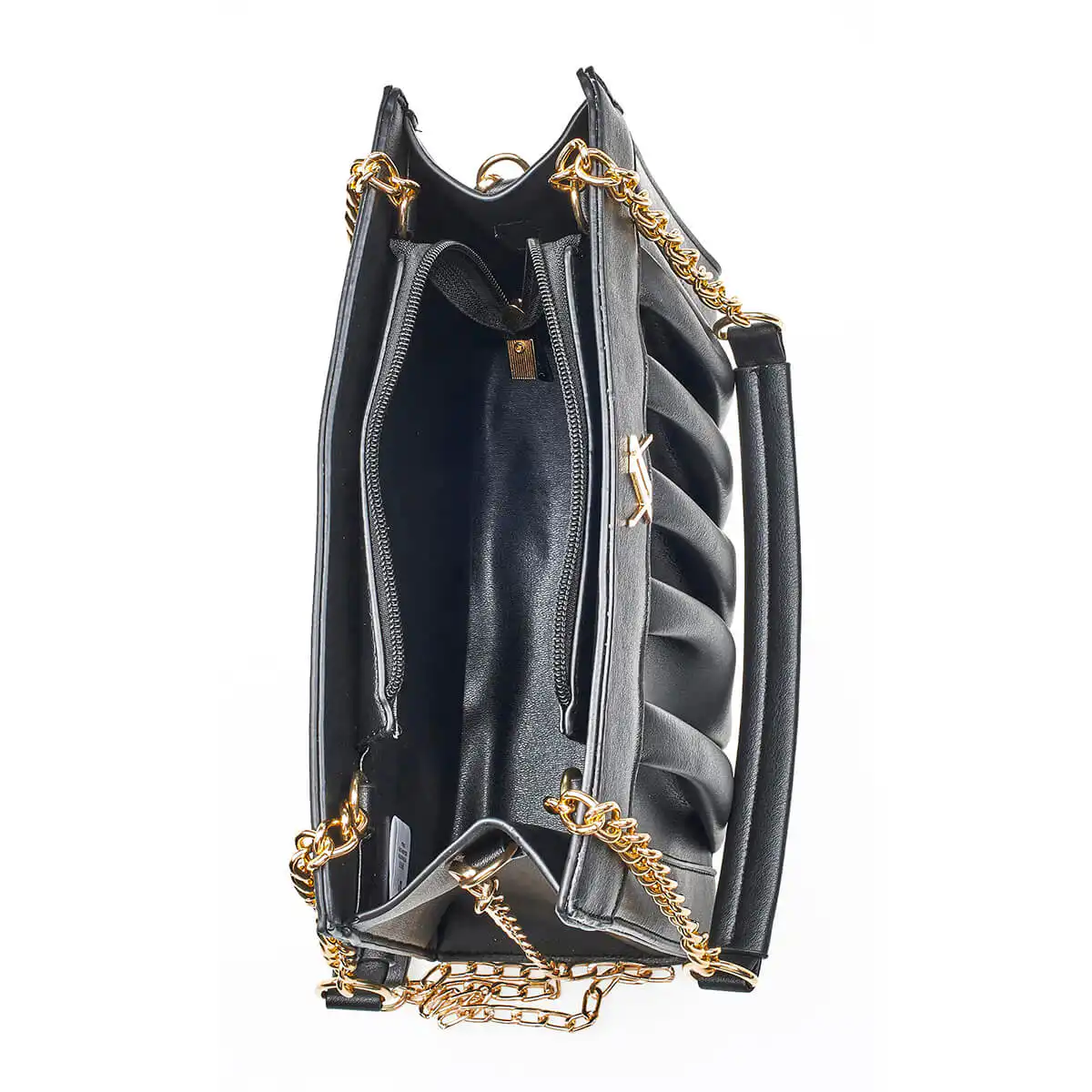 Verde Γυναικεία Τσάντα Ώμου 16-7019 Μαύρο