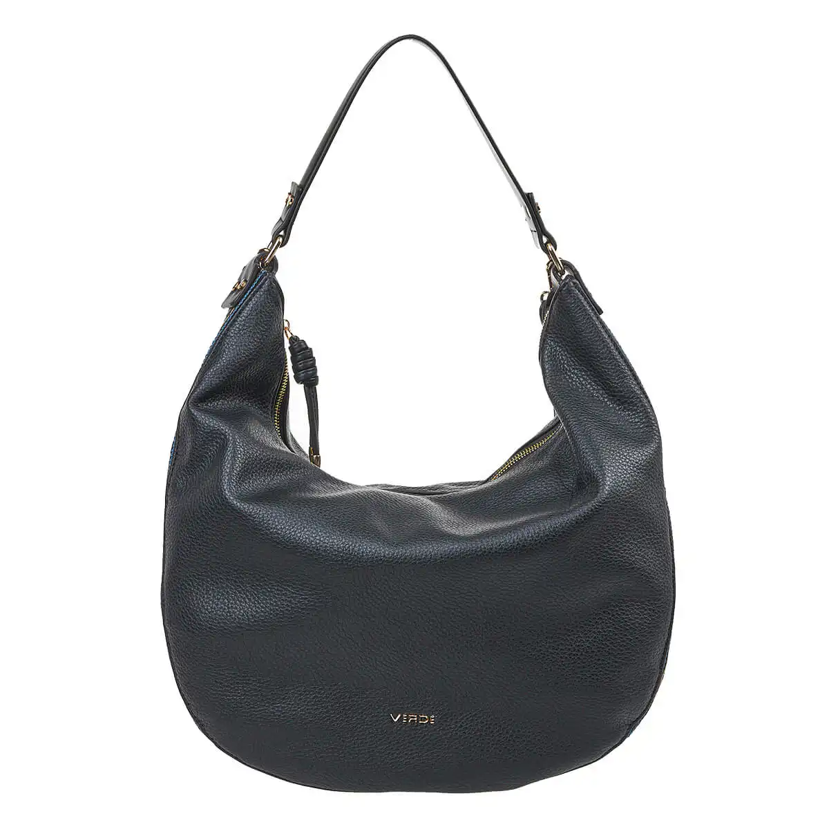 Verde Γυναικεία Τσάντα Ώμου 16-7023 Μαύρο