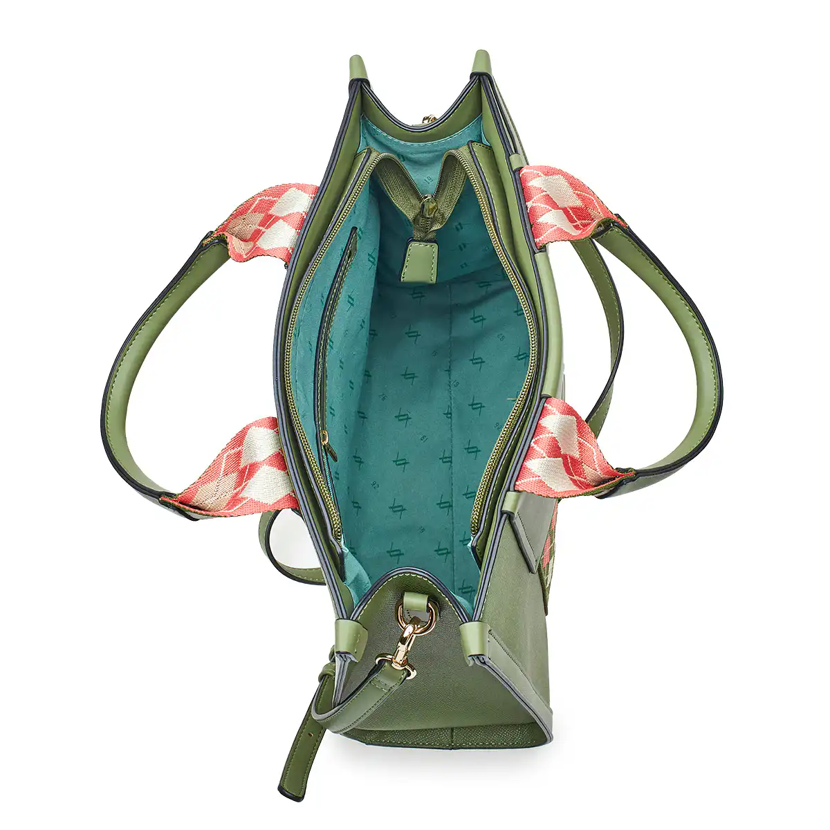 Verde Γυναικεία Τσάντα Χειρός-΄Ώμου 16-7024 Πράσινο