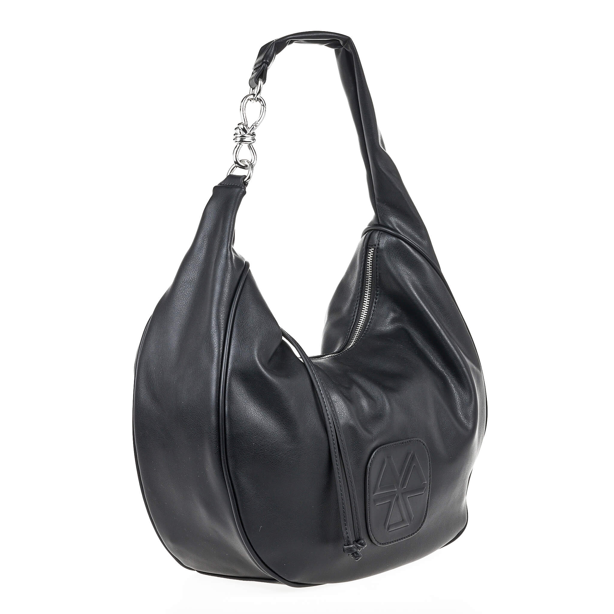 Verde Γυναικεία Τσάντα Ώμου 16-7028 Μαύρο