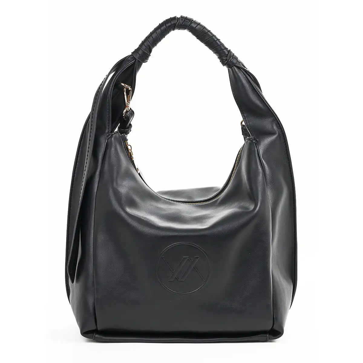 Verde Γυναικεία Τσάντα Ώμου 16-7034 Μαύρο