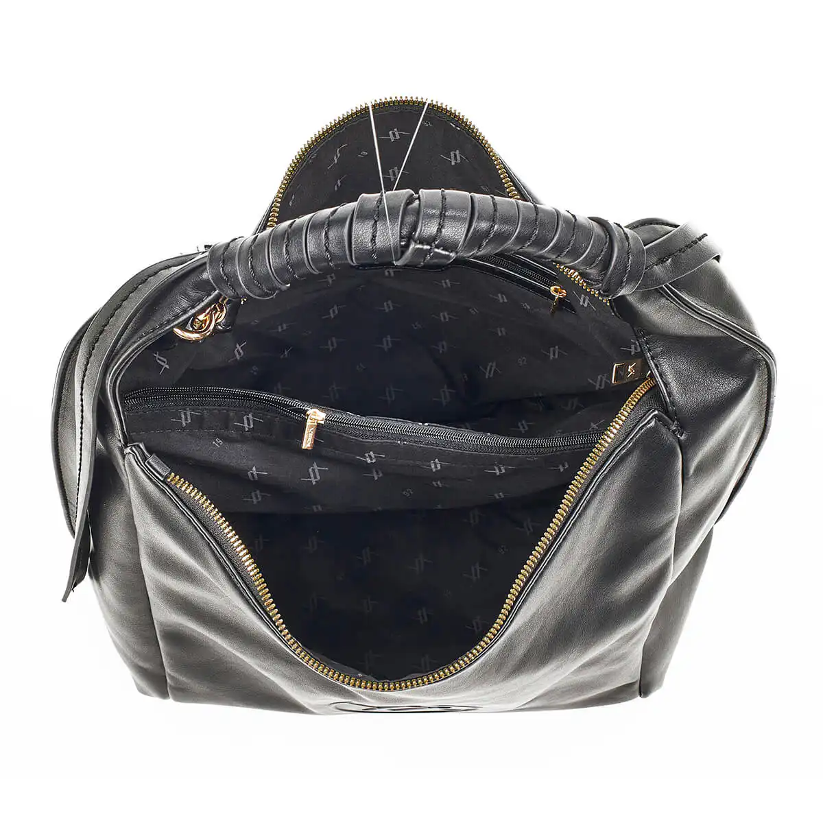 Verde Γυναικεία Τσάντα Ώμου 16-7034 Μαύρο