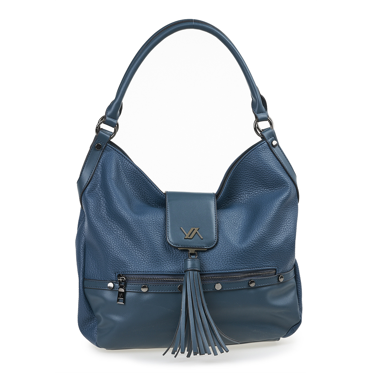 Verde Γυναικεία Τσάντα Ώμου 16-7036 Μπλε