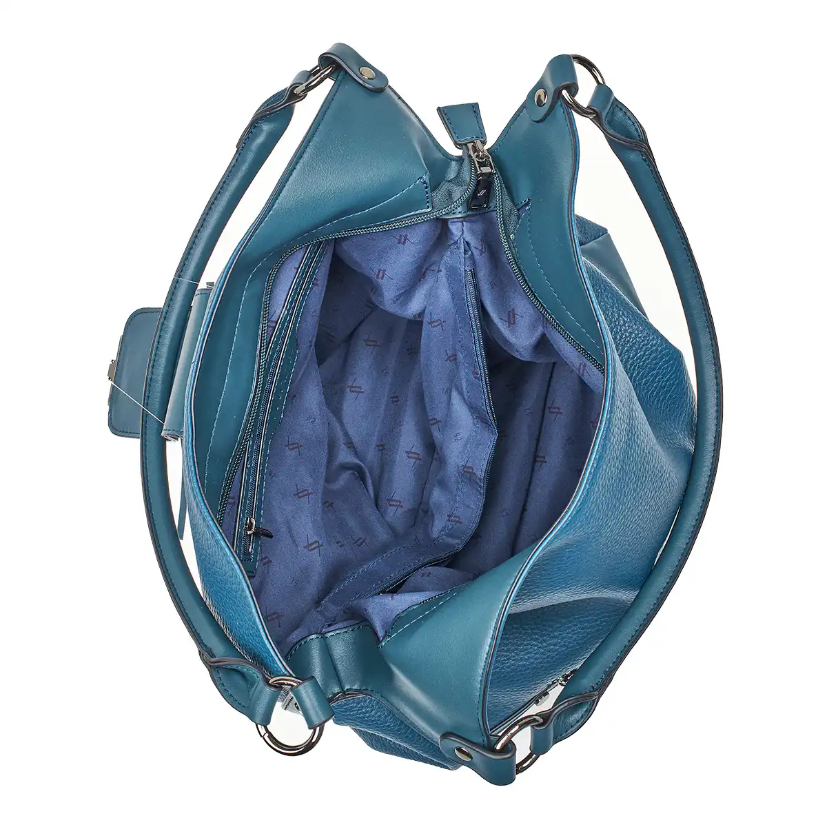 Verde Γυναικεία Τσάντα Ώμου 16-7036 Μπλε