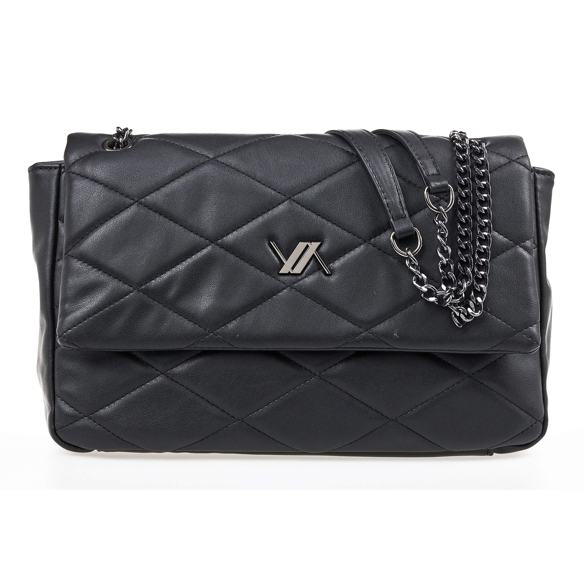 Verde Γυναικεία Τσάντα Ώμου 16-7046 Μαύρο