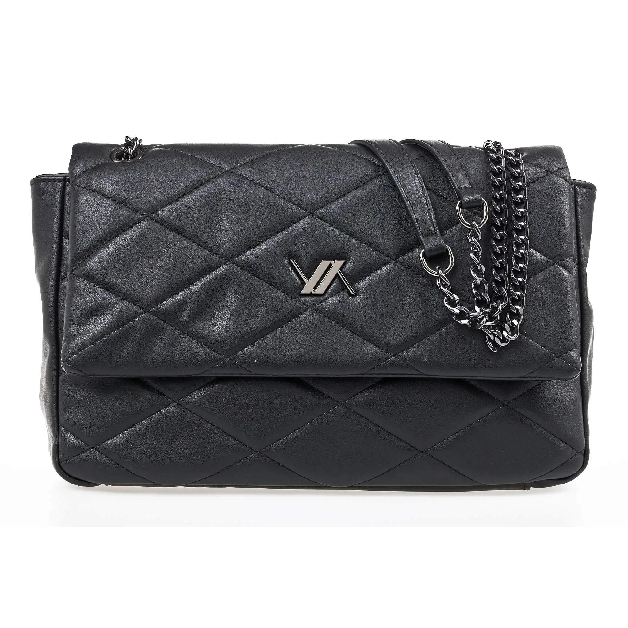 Verde Γυναικεία Τσάντα Ώμου 16-7046 Μαύρο