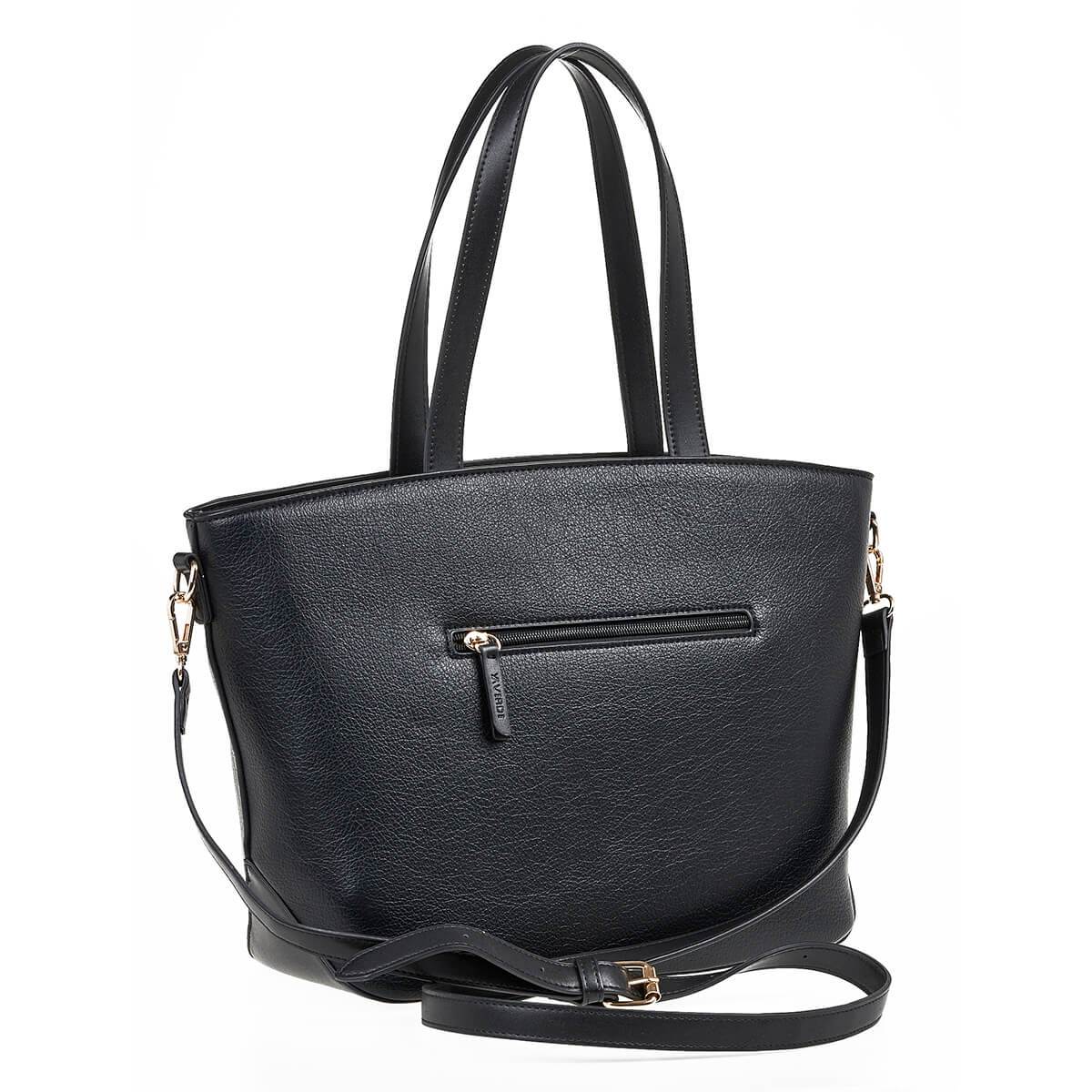 Verde Γυναικεία Τσάντα Ώμου 16-7055 Μαύρο