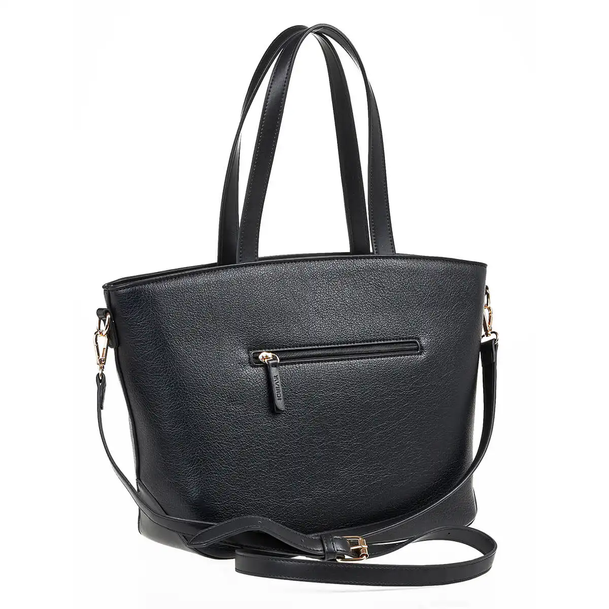 Verde Γυναικεία Τσάντα Ώμου 16-7055 Μαύρο