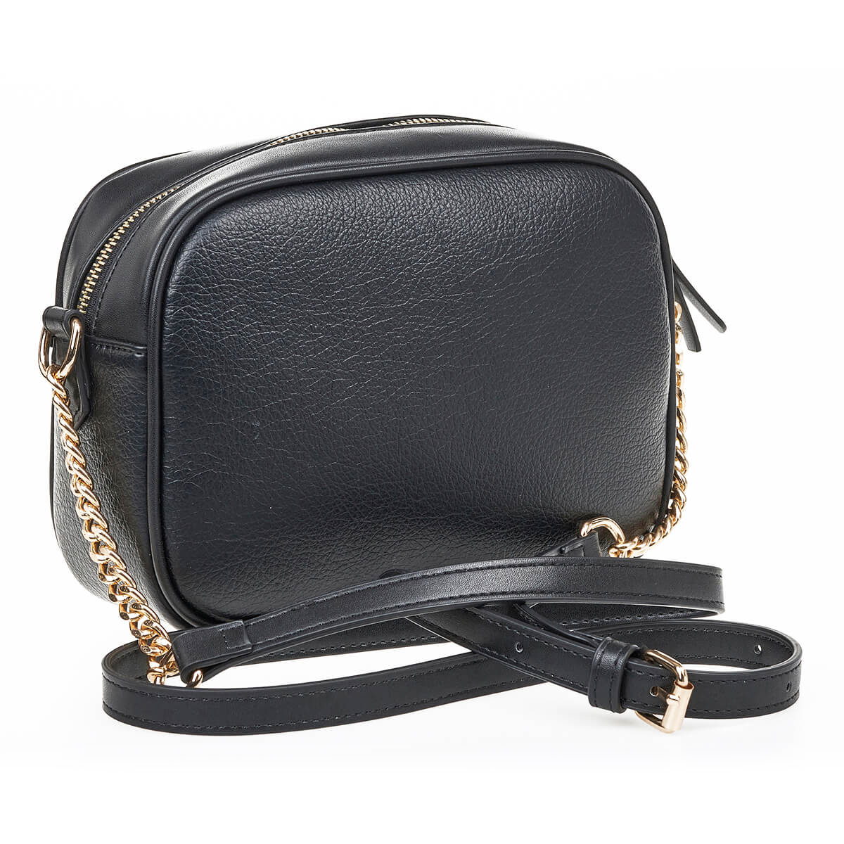 Verde Γυναικεία Τσάντα Χιαστί 16-7056 Μαύρο