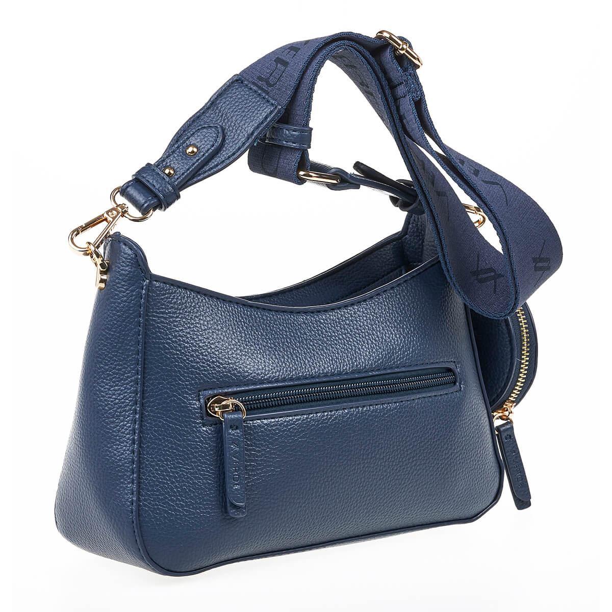 Verde Γυναικεία Τσάντα Χιαστί 16-7059 Μπλε