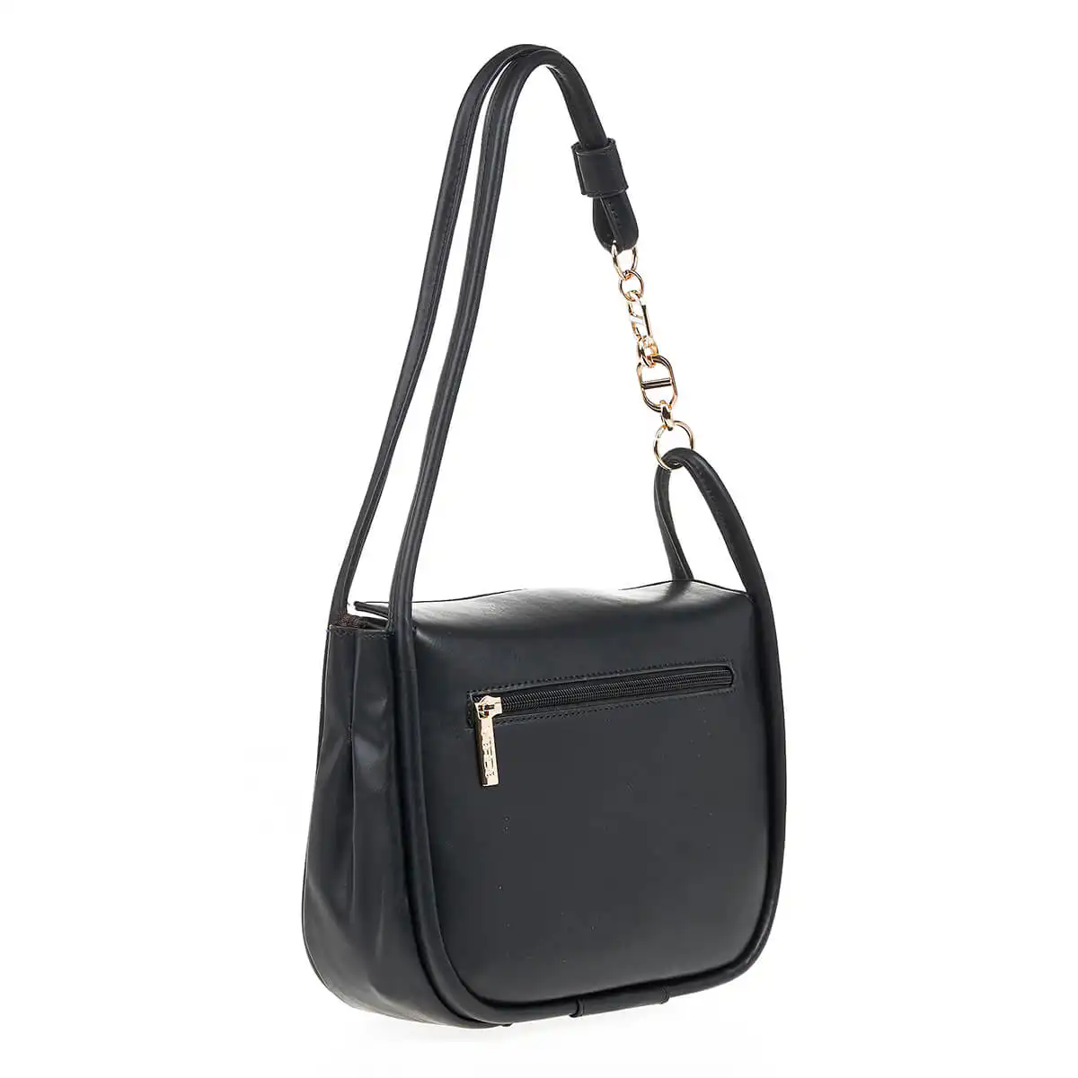 Verde Γυναικεία Τσάντα Ώμου 16-7064 Μαύρο