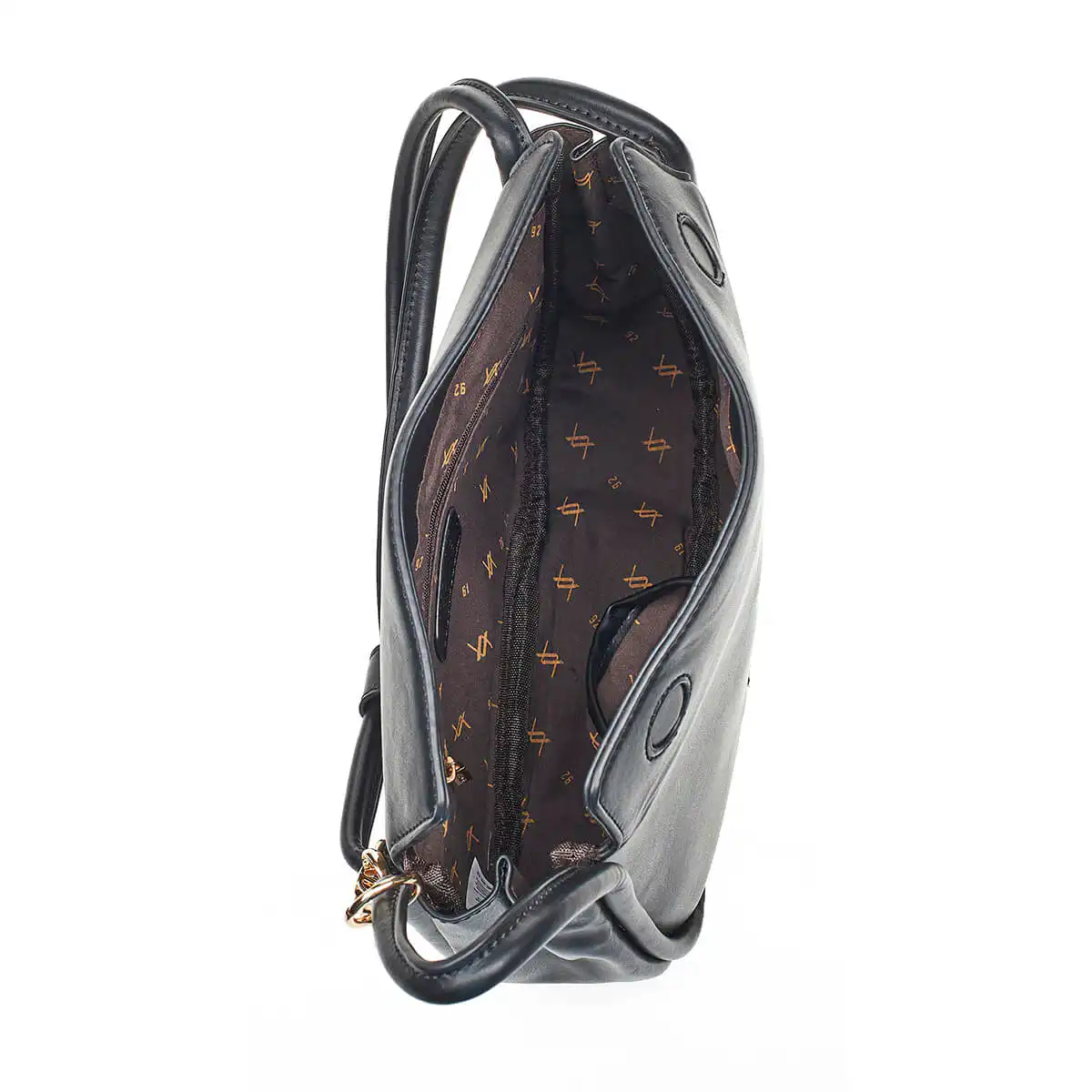 Verde Γυναικεία Τσάντα Ώμου 16-7064 Μαύρο