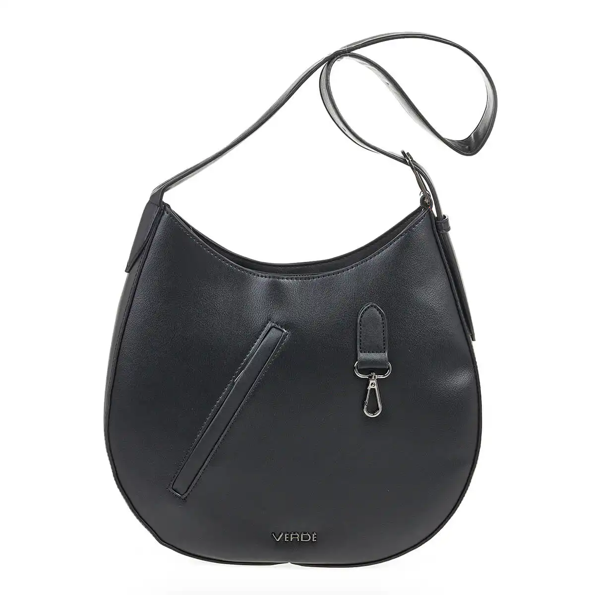 Verde Γυναικεία Τσάντα Ώμου 16-7067 Μαύρο