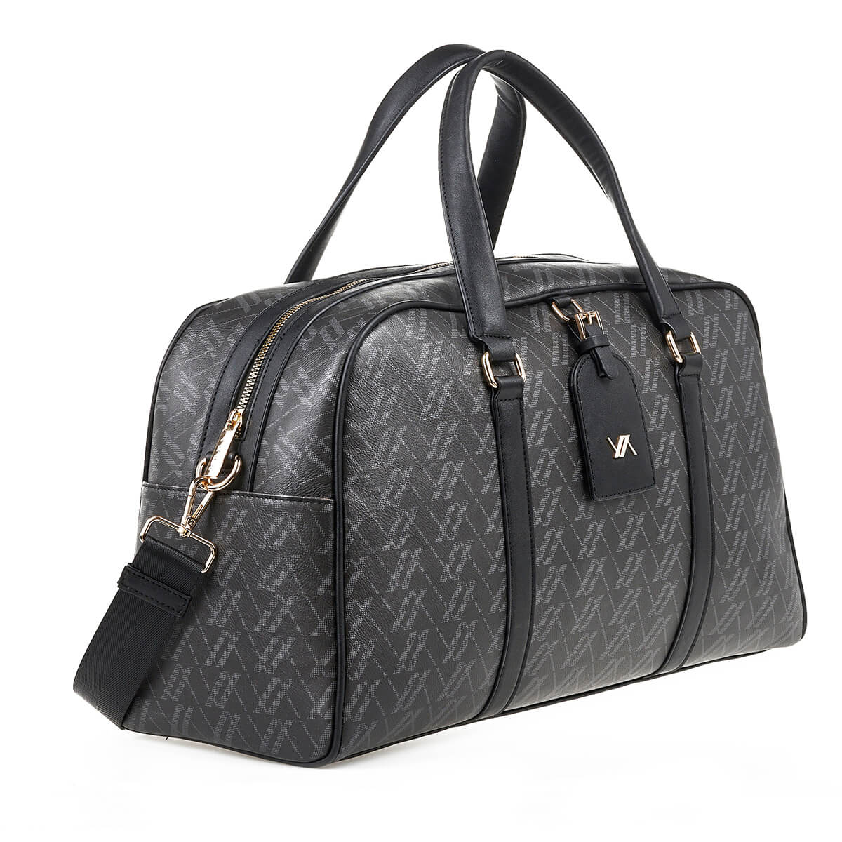 Verde Τσάντα ταξιδίου16-7084 Μαύρο/Γκρι