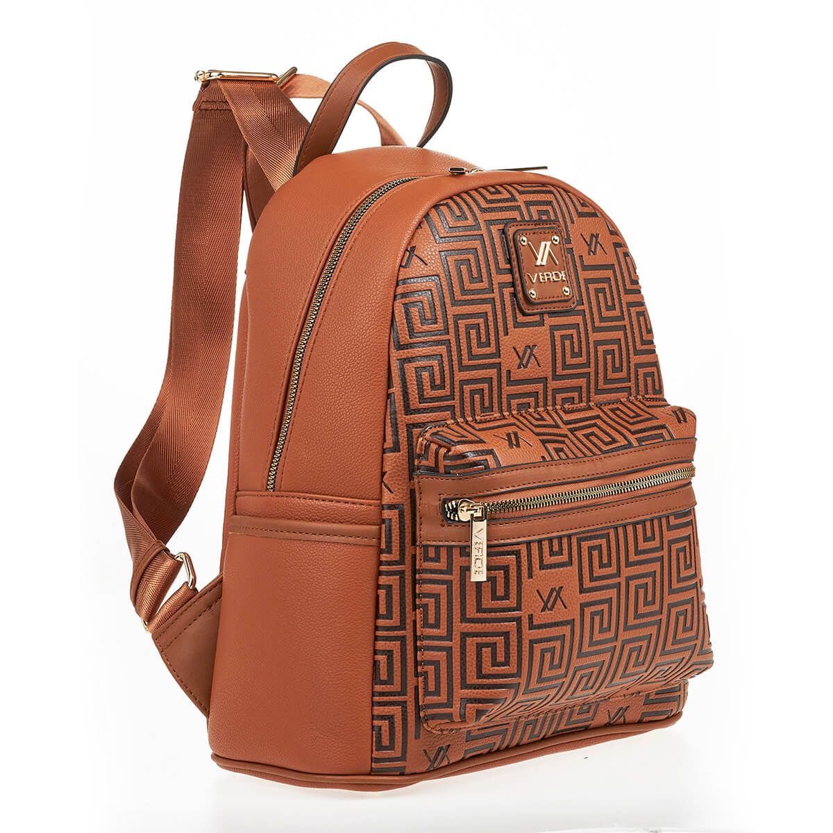 Verde Γυναικείο Σακίδιο Πλάτης 16-7089 Καμηλό