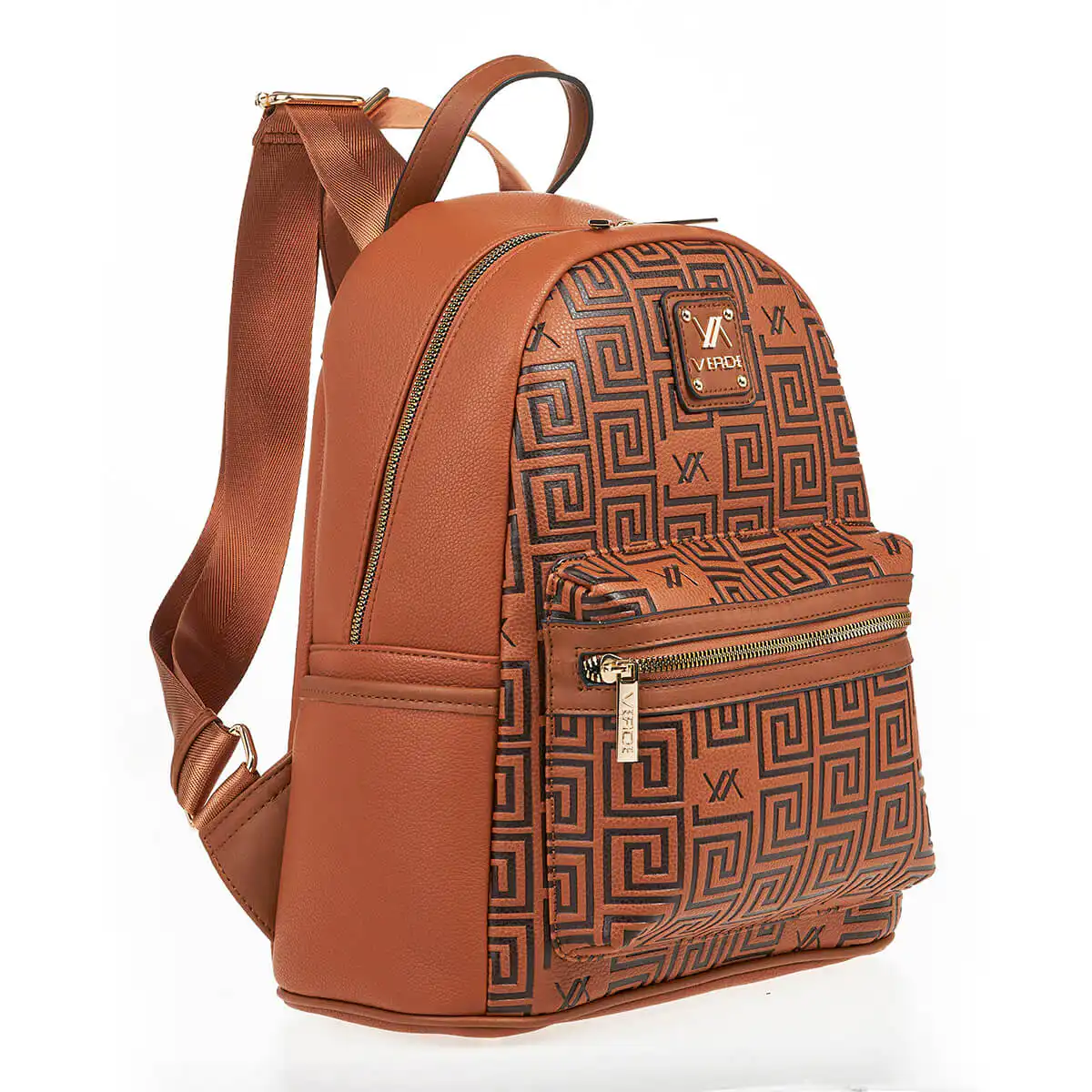 Verde Γυναικείο Σακίδιο Πλάτης 16-7089 Καμηλό Verde Γυναικείο Σακίδιο Πλάτης 16-7089 Καμηλό