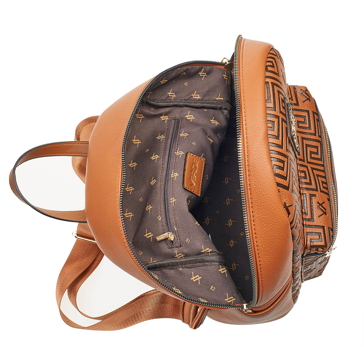 Verde Γυναικείο Σακίδιο Πλάτης 16-7089 Καμηλό