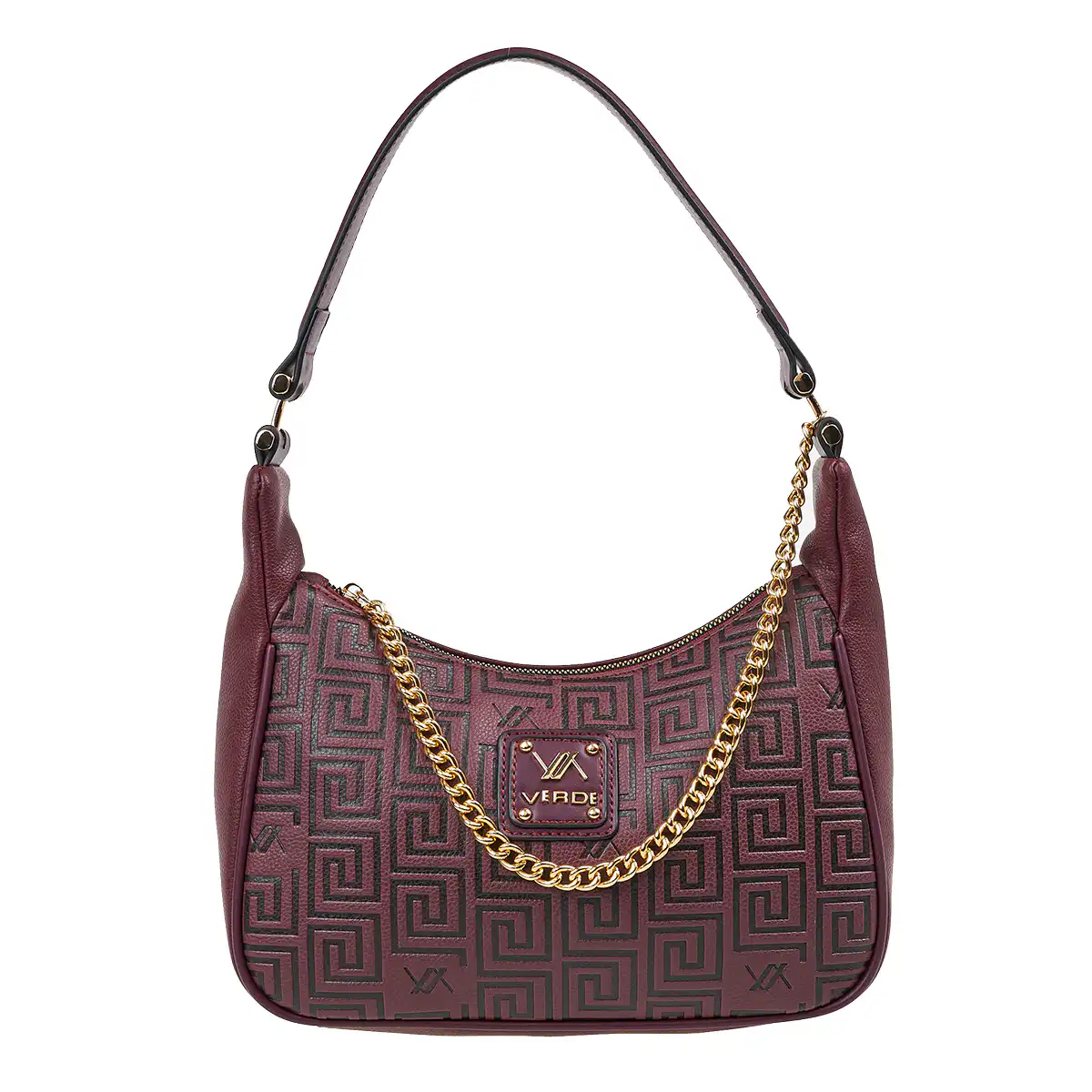 Verde Γυναικεία Τσάντα Ώμου 16-7092 Ματζέντα