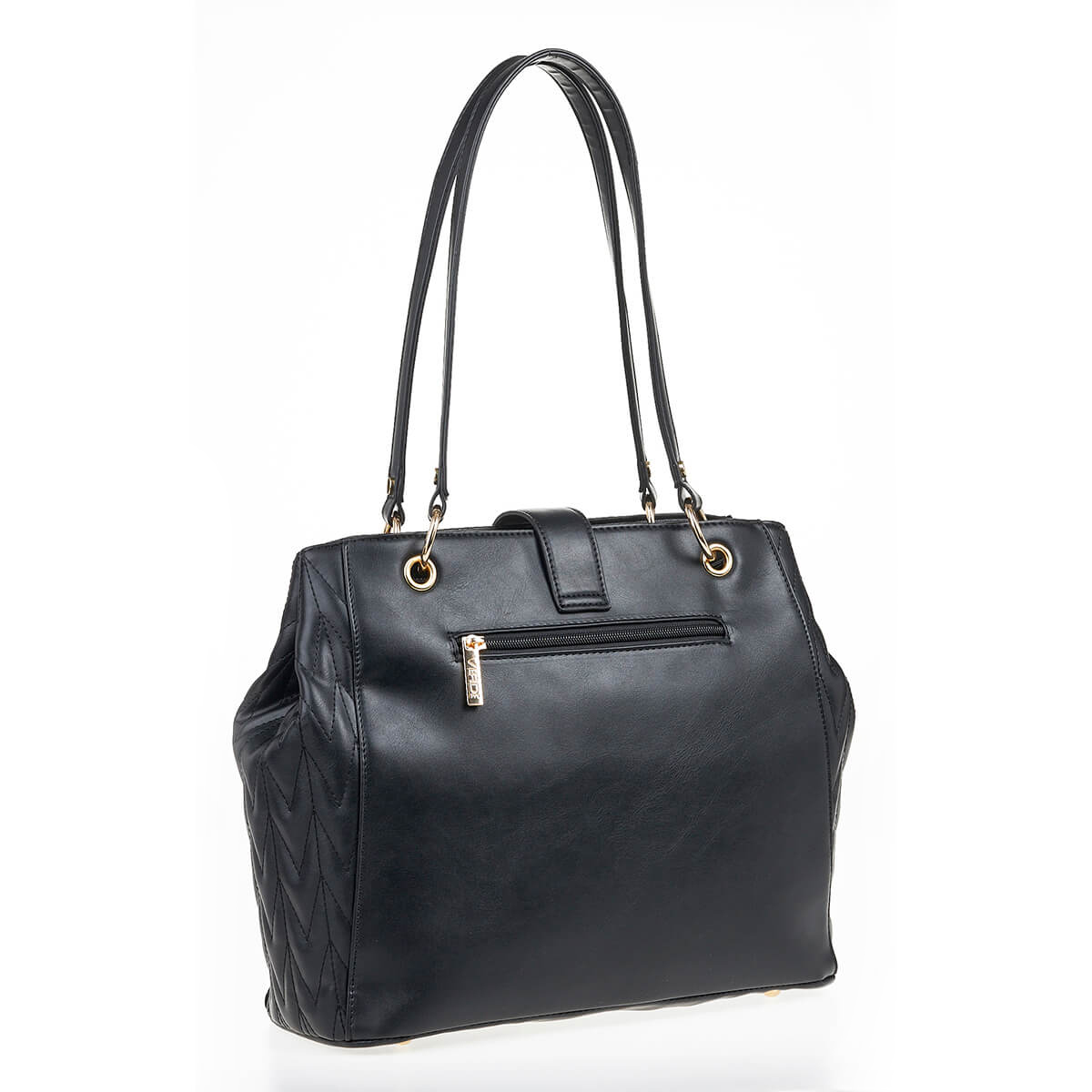 Verde Γυναικεία Τσάντα Ώμου 16-7093 Μαύρο