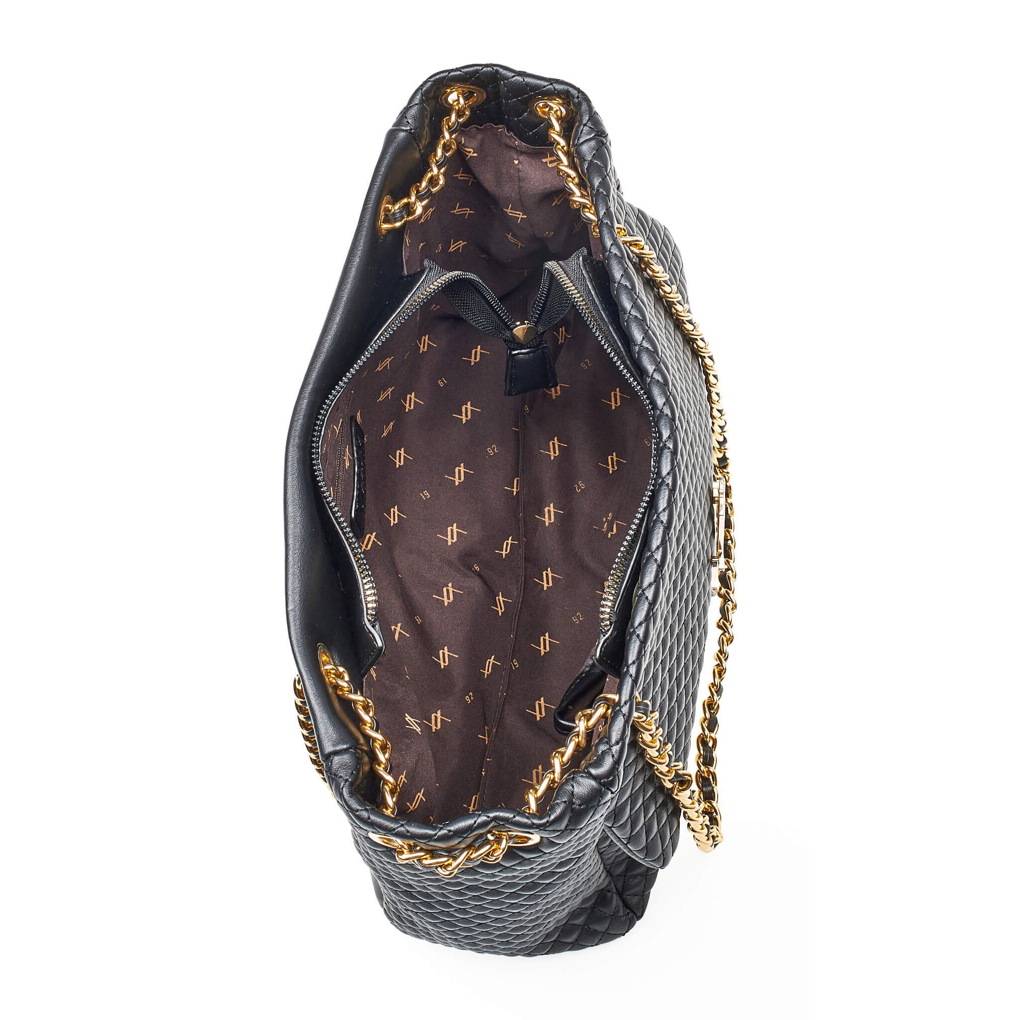 Verde Γυναικεία Τσάντα Ώμου 16-7110 Μαύρο