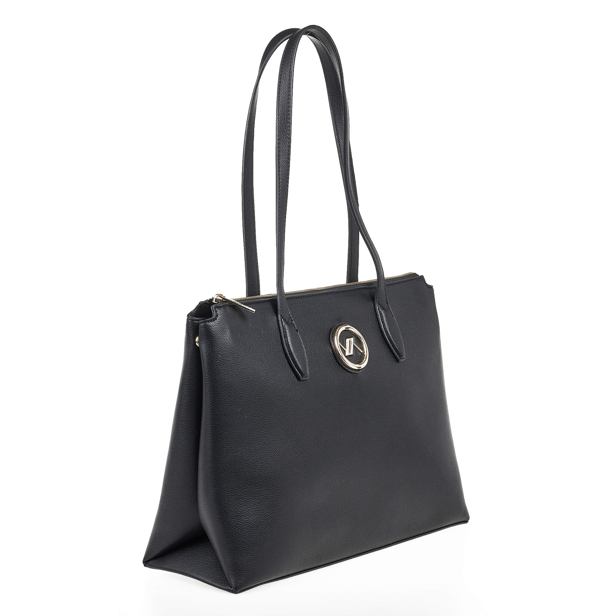 Verde Γυναικεία Τσάντα Ώμου 16-7115 Μαύρο