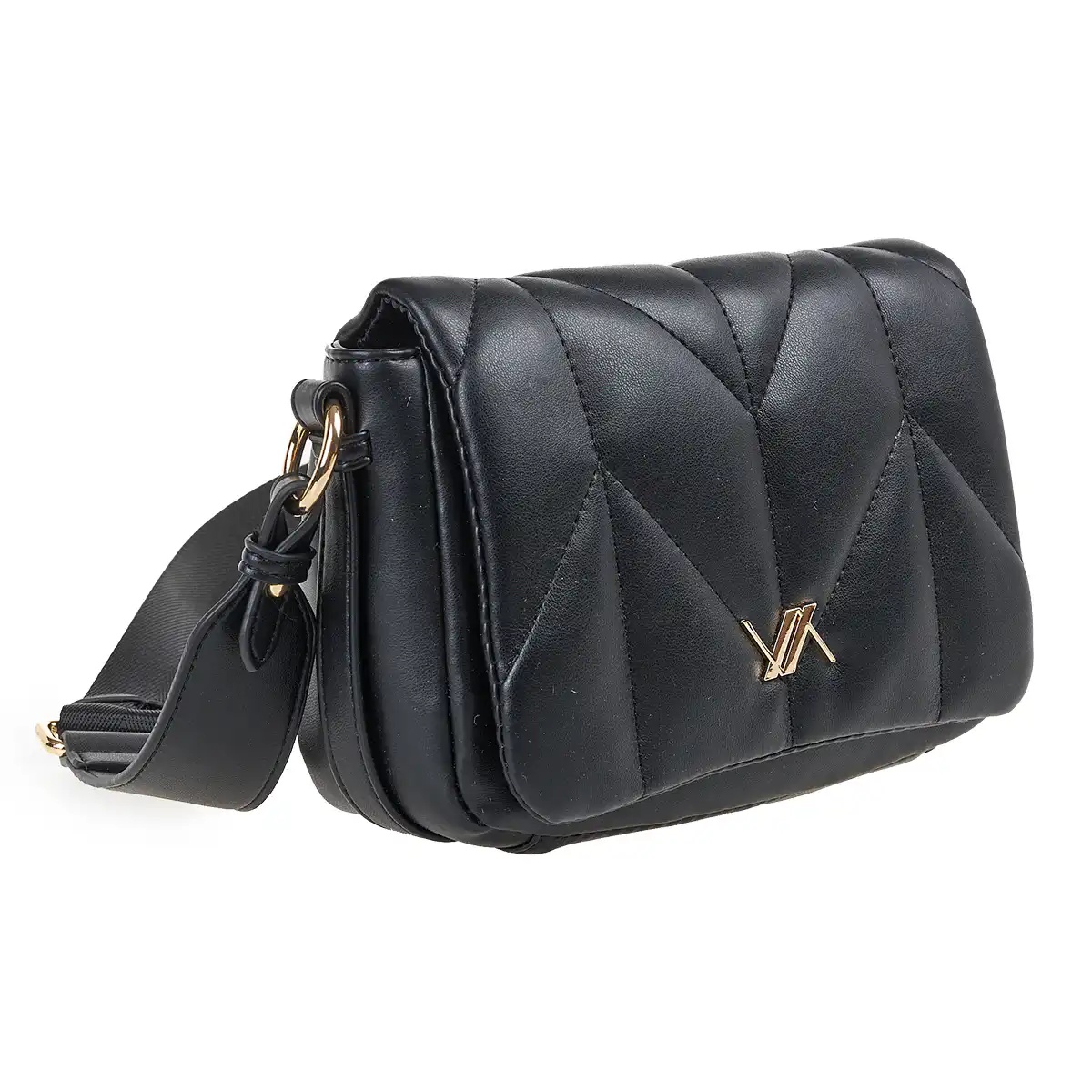 Verde Γυναικεία Τσάντα Ώμου 16-7117 Μαύρο