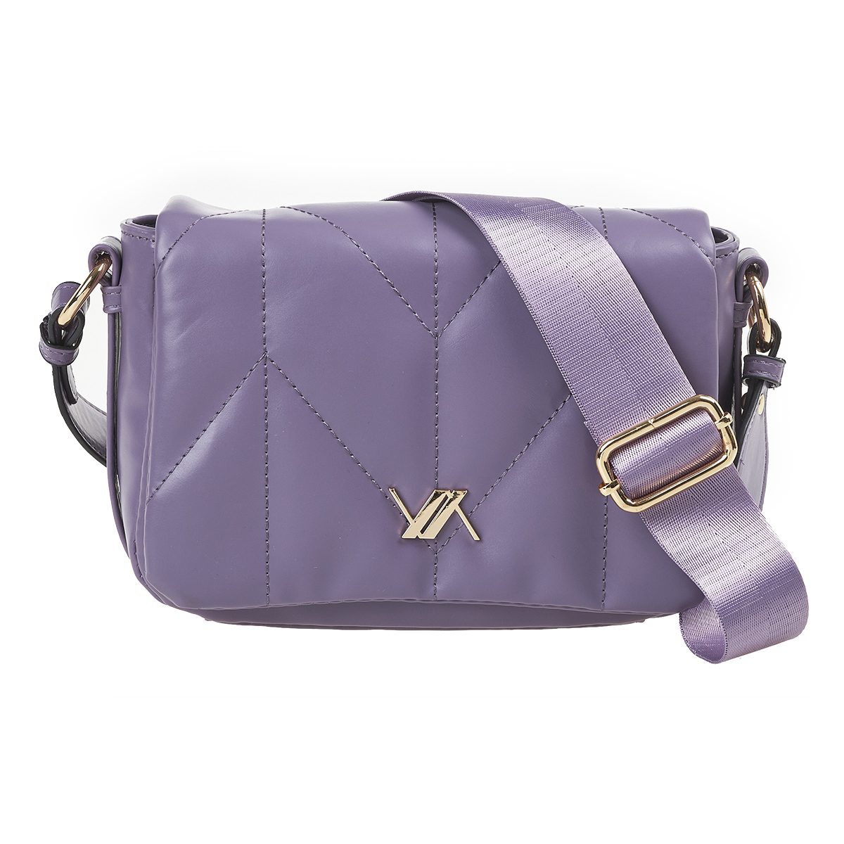 Verde Γυναικεία Τσάντα Ώμου 16-7117 Μωβ