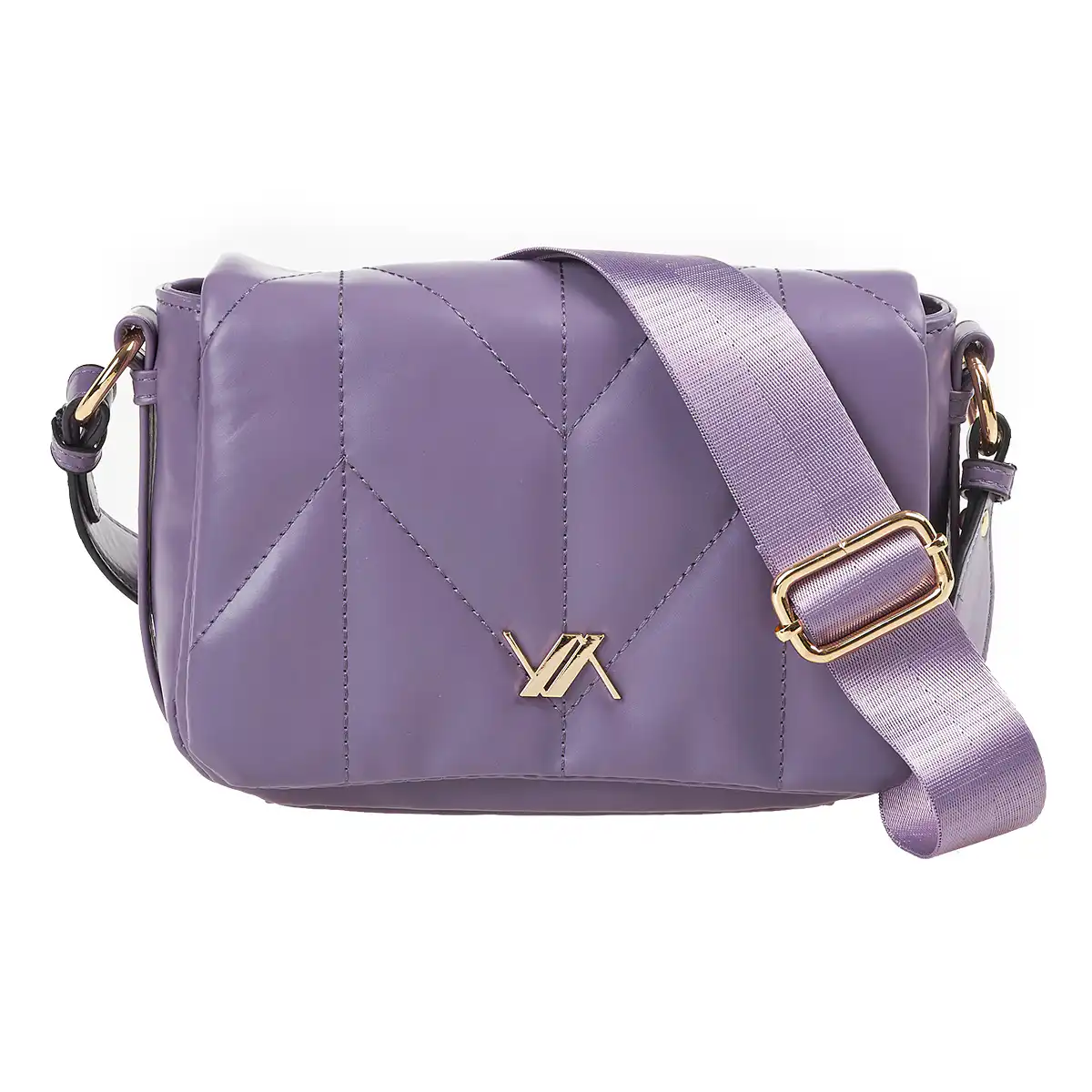 Verde Γυναικεία Τσάντα Ώμου 16-7117 Μωβ