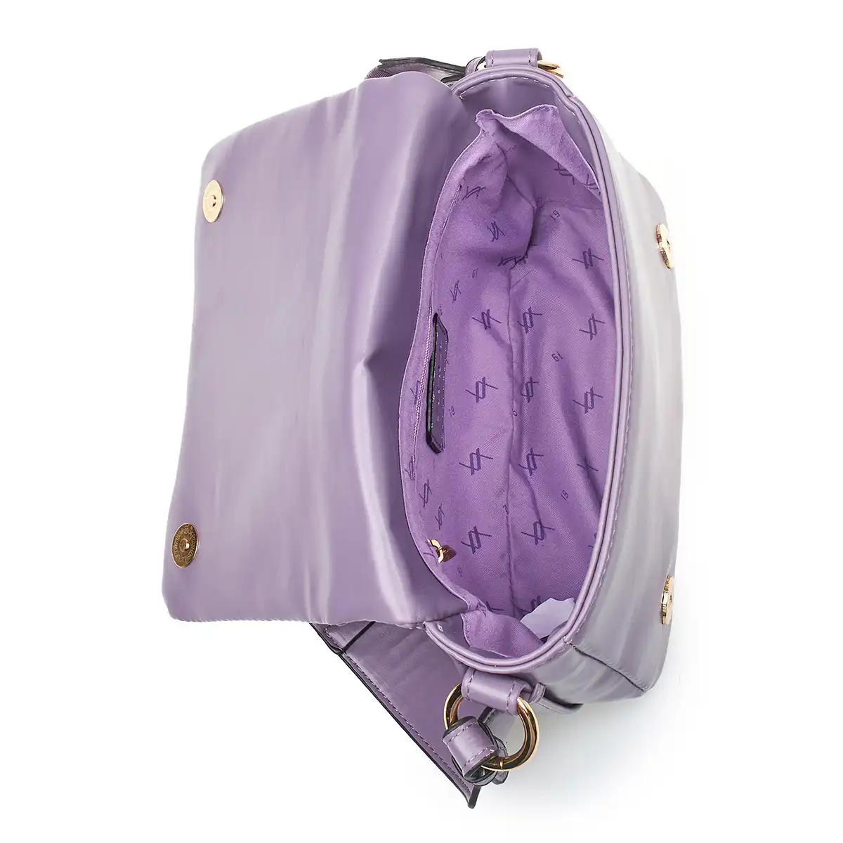 Verde Γυναικεία Τσάντα Ώμου 16-7117 Μωβ