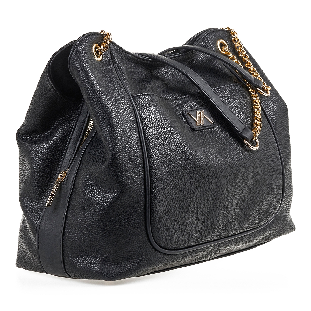 Verde Γυναικεία Τσάντα Ώμου 16-7131 Μαύρο