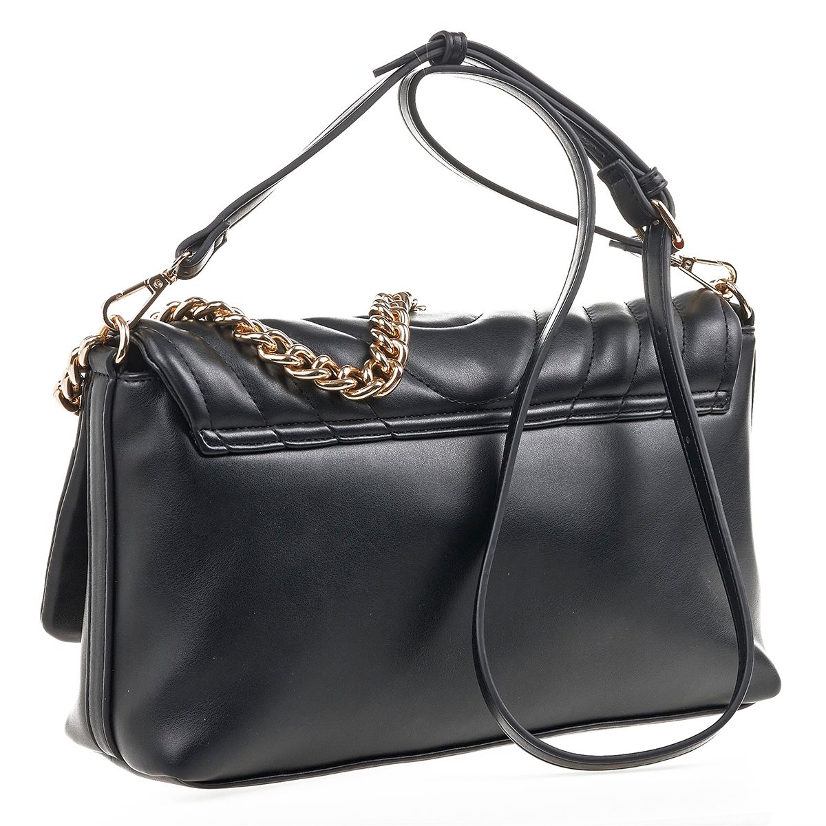 Verde Γυναικεία Τσάντα Ώμου 16-7137 Μαύρο