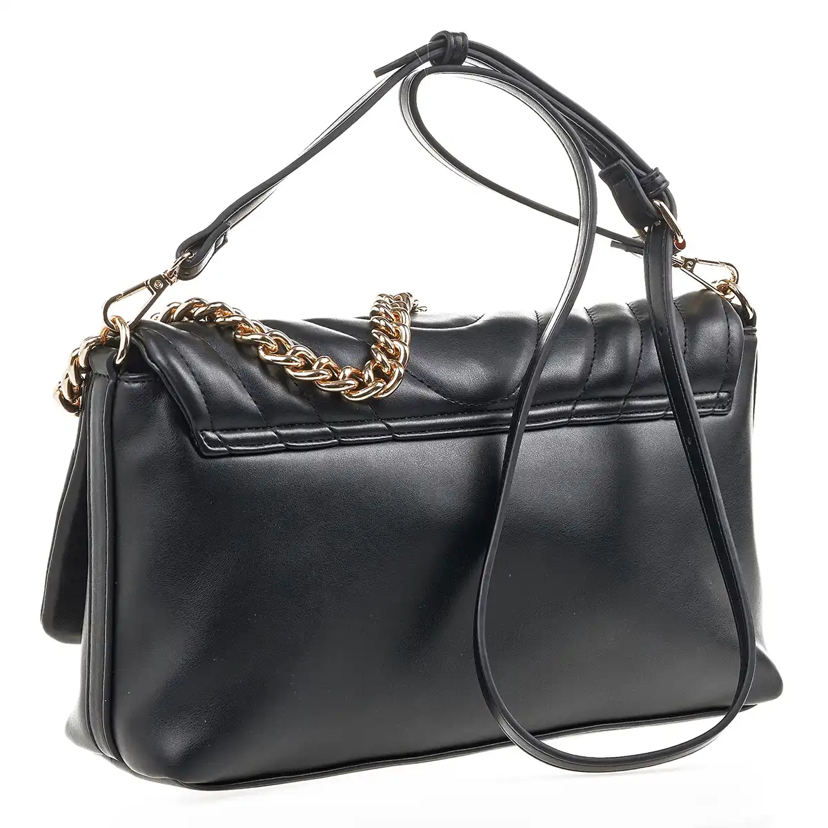 Verde Γυναικεία Τσάντα Ώμου 16-7137 Μαύρο